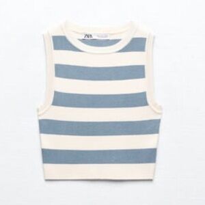 Zara stripped top